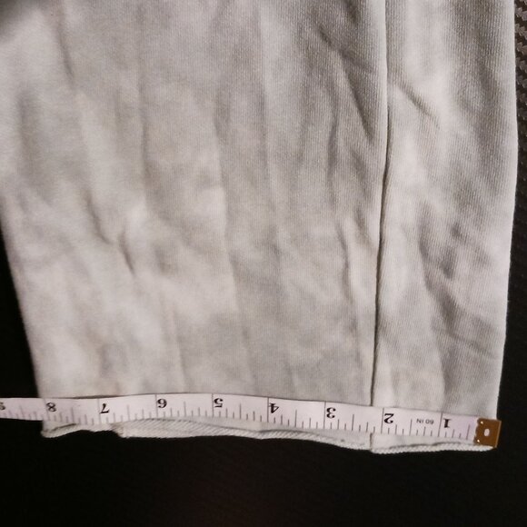 NEW Aerie Tie Dye French Terry Sunset‎ Crop Pants Green/White Hi-Rise Size XS - Picture 10 of 10